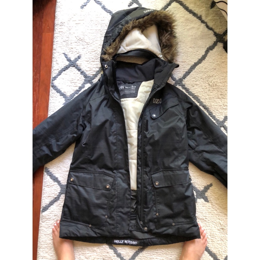 Helly Hansen Small Women’s Jacket Fur Lined Hood